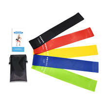 5 Colors Yoga Resistance Rubber Bands Indoor Outdoor Fitness Equipment 0.35mm-1.1mm Pilates Sport Training Workout Elastic Bands 2024 - buy cheap