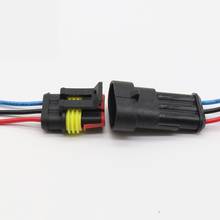 3 Pin Way герметичный водонепроницаемый Электрический провод Разъем набор авто разъемы с кабелем 2024 - купить недорого
