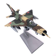 Avión de aleación fundido a presión MIG-21 de la Fuerza Aérea de la Unión soviético, escala 1/72 2024 - compra barato