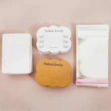 100pcs/lot Blank Kraft Paper Tag White Brown Label Round Square Tag For Handmade Party Gift Cards Jewelry Charms Decor 8.5x7cm 2024 - buy cheap