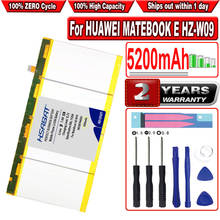 HSABAT-batería para ordenador portátil, 5200mAh, HB25B7N4EBC, para HUAWEI MATEBOOK E HZ-W09/W19/W29 2024 - compra barato