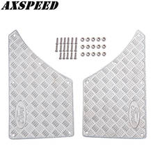 Axspeed-placa de metal antiderrapante trx4, peça de decoração para esteira, 1:10, rc 2024 - compre barato