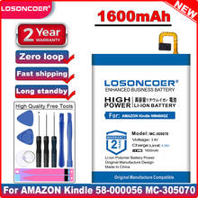 LOSONCOER 1600mAh MC-305070 Good Quality Battery for AMAZON Kindle Voyage NM460GZ 58-000056 MC-305070 S13-R2 S13-R2-A batteries 2024 - buy cheap