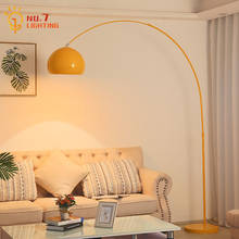 Lámpara Led de pie de esquina de Metal para decoración de sala de estar, macarrón moderno minimalista de pesca, E27, arte de hierro, para dormitorio y estudio 2024 - compra barato