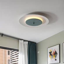 Luminária de teto macaron, estilo nórdico, para sala de estar, design moderno, atmosfera de quarto 2024 - compre barato