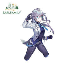 EARLFAMILY 13cm x 7.9cm for Cruel Girl Honkai Impact 3 Car Stickers Vinyl Assessoires Decal Waterproof Sunscreen Suitable for RV 2024 - buy cheap