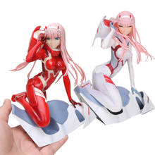 Фигурка аниме Darling in the FRANXX, фигурка Zero Two 02 красная/белая одежда для девочек, ПВХ экшн-фигурки, игрушка, Коллекционная модель, 15 см 2024 - купить недорого