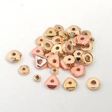 200Pcs/Lot Hexagon Triangle Round CCB Spacer Beads For Jewelry Making Supplies Geometry Plastic Bracelet Necklace Loose Bead 2024 - buy cheap