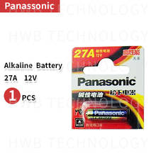Panasonic-pilas alcalinas secas de alta capacidad para coche, pilas de pila de 12V, 27A, A27, 27A, calculadora de juguetes, felpudo, 1 unids/lote 2024 - compra barato