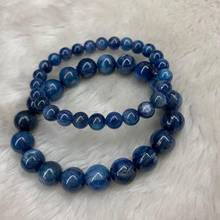 8mm 10mm natural kyanite stone bracelet natural gemstone jewelry bracelet DIY bracelet for woman for gift wholesale ! 2024 - buy cheap