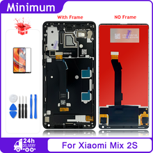 ЖК-дисплей 5,99 дюйма для Xiaomi Mi Mix 2s Mix2s, сенсорный экран с дигитайзером в сборе, с рамкой, сменные ЖК-дисплеи и инструменты 2024 - купить недорого