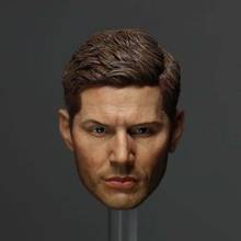 1/6 Scale Supematural Dean Winchester Head Sculpt Male Soldier Jensen Ackles Head Carving Model Toy Collection 2024 - buy cheap