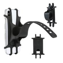 Soporte Universal para teléfono móvil, accesorio de silicona para manillar de bicicleta de montaña y motocicleta, antideslizante, con hebilla, para IPhone 11 2024 - compra barato