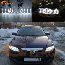 Кольца с ангельскими глазками для Mazda 6, Mazda6, Mazdaspeed 6, MS6, gg, 2002-2008, 8 шт. 2024 - купить недорого