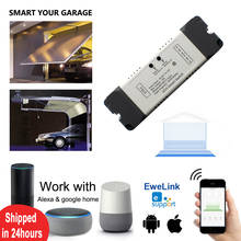 eWelink Garage Door Sensor Opener Controller WiFi Switch Alexa Echo Google Home DIY Smart Home App Alert No Hub 2024 - buy cheap