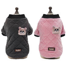 Jaqueta xadrez para cachorro, casaco da moda casual com seleção de duas cores, de s a xxl 2024 - compre barato