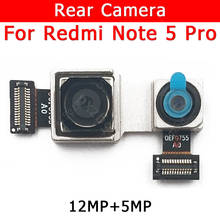 Câmera traseira original para xiaomi, redmi note 5 pro note5 5pro, módulo da câmera grande, peças de reposição 2024 - compre barato