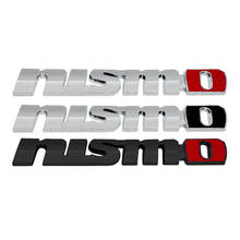 Para Nissan Qashqai x-trail t32 Xterra Tiida Nota Juke pegatinas de Metal de estilo para el logotipo de Nismo parrilla emblema calcomanías Accesorios 2024 - compra barato