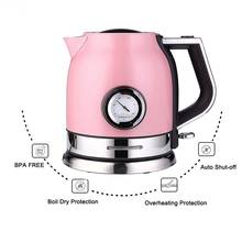 1.8L 304 Stainless Steel Electric Kettle With Water Temperature Meter Household Quick Heating Electric Tea Pot Underpan Heating 2024 - buy cheap
