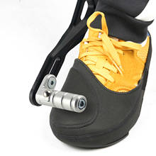 Противоскользящая Подушка переключения передач для мотоцикла, велосипедная обувь для верховой езды, защитная накладка на ботинки мотоцикла, водонепроницаемая 2024 - купить недорого