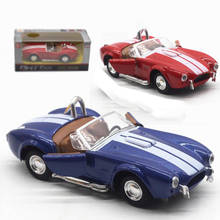 13CM 1:32 Scale Metal Alloy Classic Cobra 427 Classical Auto Car Model Diecast Vehicle Traffic Toys F Children Gifts Display 2024 - buy cheap