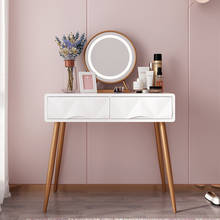 Nordic Light Luxury Dressing Table Louis Vanity Table Minimalist Makeup Desk Makeup Vanity Table Vanity Set Bedroom Furniture 2024 - buy cheap