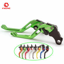 Alavanca ajustável da embreagem do freio da motocicleta 3d para kawasaki z1000sx ninja 1000 tourer 2011-2016 alavancas de moto de alumínio lidar com 2024 - compre barato