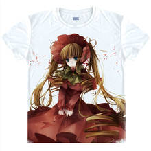 Rozen Maiden Anime Printed T-shirt Reiner Rubin Mercury Lamp Cosplay T Shirts Fashion Men Summer Shirt Tops Casual Tees 2024 - buy cheap