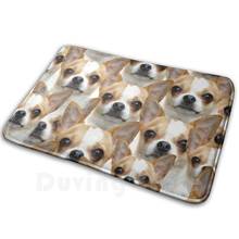 Funny Chihuahua Pup Mat Rug Carpet Anti-Slip Floor Mats Bedroom Reusable Funny Carpet Mat Rug Carpet Cute Puppy Puppies Dogs 2024 - buy cheap