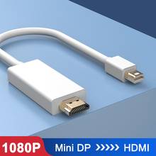 Mini Displayport Cable a HDMI 1080P Thunderbolt HDMI Convertidor para MacBook Pro Air Apple Mini adaptador de DP a HDMI 1,8 M 3M 2024 - compra barato