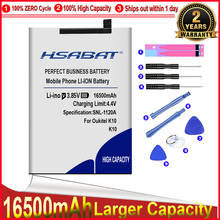 Hsabat 0 ciclo 16500mah bateria para oukitel k10 alta qualidade substituição do telefone móvel acumulador 2024 - compre barato