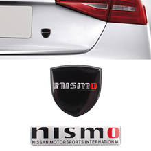 Alloy Car Badge Sticker Accessories for Nissan Nismo Juke Note Navara Leaf Qashqai Xtrail Altima Tiida Xterra Almera Teana T31 2024 - купить недорого