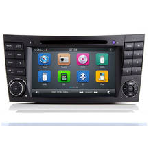 Central multimídia automotiva de mercedes benz, com tela ips e dvd player, rádio e gps, para os modelos e-class w211, e200, e220, e300 e e350, em estoque 2024 - compre barato