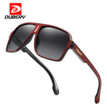 DUBERY Vintage Sunglasses Polarized Men's Sun Glasses For Men Driving Black Square Male Mirror Oculos UV400 2024 - buy cheap