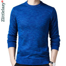 2022 New Casual Knitted Thick Sweater Men Pullover Solid Clothing Fashion Clothes Knit Winter Warm Mens Sweaters Pullovers 1509 2024 - buy cheap