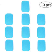 10pcs Hydrogel Gel Pads Slimming Massager Gel Sticker For ABS Abdominal EMS Trainer Weight Hip Muscle Stimulator Exerciser 2024 - купить недорого