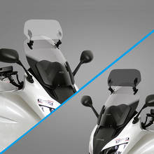 Кронштейн для продления лобового стекла мотоцикла регулируемый зажим на спойлер ветровое стекло для Honda CB250F CB300F CB400 CB500F CB600F 2024 - купить недорого