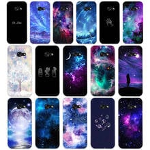 295fg céu espaço planeta preto de silicone macio, tpu capa de telefone para samsung a3 2016 a5 2017 a6 plus a7 a8 2018 s6 7 8 9 2024 - compre barato