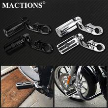 Motorcycle Highway Footpegs Pedals Engine Guard Footrest Kits For Harley Sportster Touring Electra Glide Road King Street Glide 2024 - buy cheap