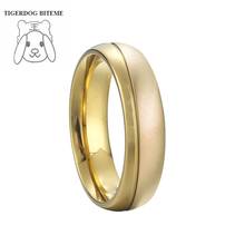 Позолоченное обручальное кольцо из Саудовской Аравии, свадебные парные кольца для мужчин и женщин без камней 2024 - купить недорого