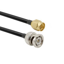 SMA Male Plug to BNC Male Plug Coaxial Antenna RF Connector LMR195 Extension Cable 50 Ohm Low Loss Cables 1-30M 2024 - buy cheap