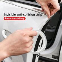 Car Transparent Anti-collision Stickers Car Carbon Fiber Sticker Car Door Sill Sticker Decal Nano Scratchproof Protection Tape 2024 - buy cheap