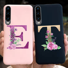 For Huawei P30 Case P 30 Pro P30Lite Cute Letters Pattern Phone Cases For Huawei P30 Lite Coque Huawei P30 Pro P 30 Soft Covers 2024 - buy cheap