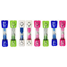 2pcs Children Hourglass Smile Sandglass Tooth Brushing Toothbrush Timer 3 Mins 2024 - buy cheap