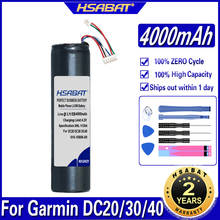 HSABAT 010-10806-00 010-10806-01 010-10806-20 361-00029-00 4000mAh Battery for Garmin DC20 DC30 DC40 Dog Tracking Batteries 2024 - buy cheap