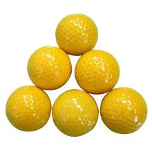 Outdoor Sports Yellow Soft Golf Balls Golf Practice Training Balls Training Aid High Quality Plastic Golf Ball Sports Tool 2024 - buy cheap