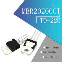 10 pçs/lote MBR20200CT TO220 MBR20200 PARA-220 20200CT 2024 - compre barato