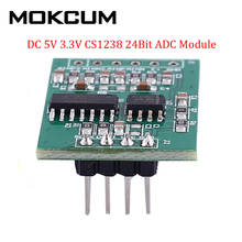 DC 5V 3,3 V CS1238 24Bit ADC модуль AD конвертер аналоговый к цифровому преобразователю сигнала модуль 2024 - купить недорого