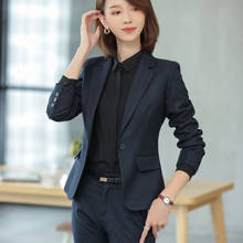 Ladies suit autumn and winter new fashion business white-collar manager overalls temperament wild ladies two-piece suit 2024 - buy cheap