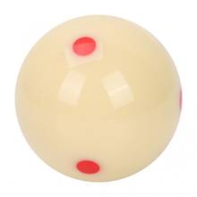 5.72 cm vermelho 6 pontos-ponto mesquinho piscina branca-prática de bilhar formação cue ball bilhar bola de bilhar substituição 2024 - compre barato